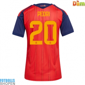 Billiga Spanien Pedri Gonzalez #20 Hemmatröja Dam VM 2026 Kortärmad